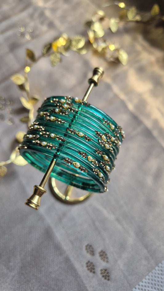 AARADHANA - Teal Green